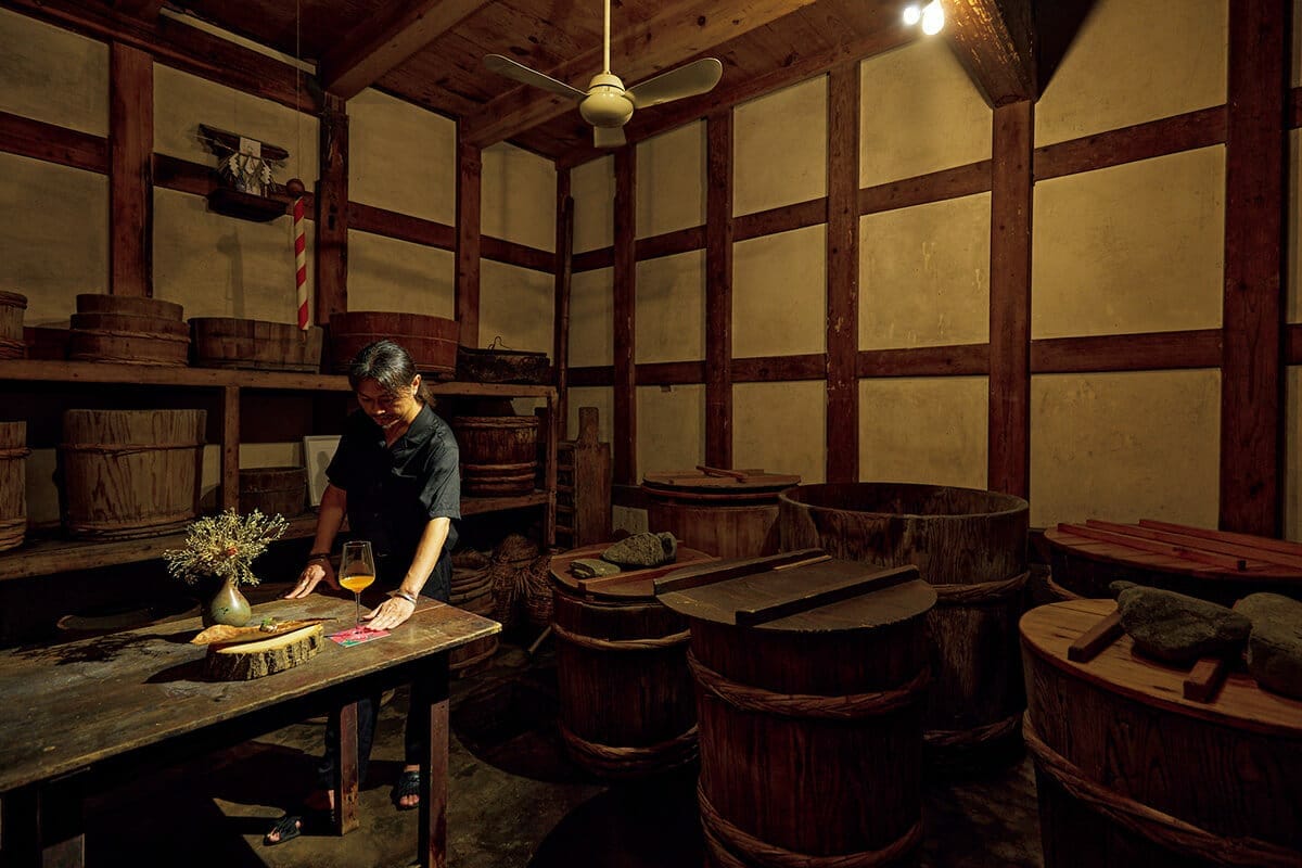 秋田〈ヤマモ味噌醬油醸造元〉の初代の蔵