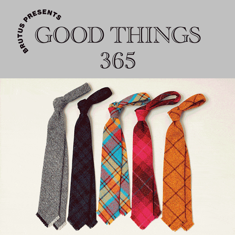 〈ステファノ カウ〉のネクタイ：GOOD THINGS 365