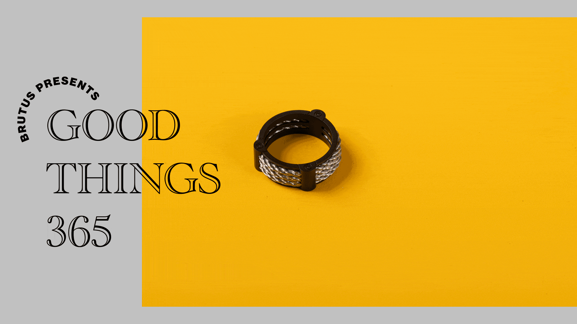 〈フレッド〉のリング：GOOD THINGS 365