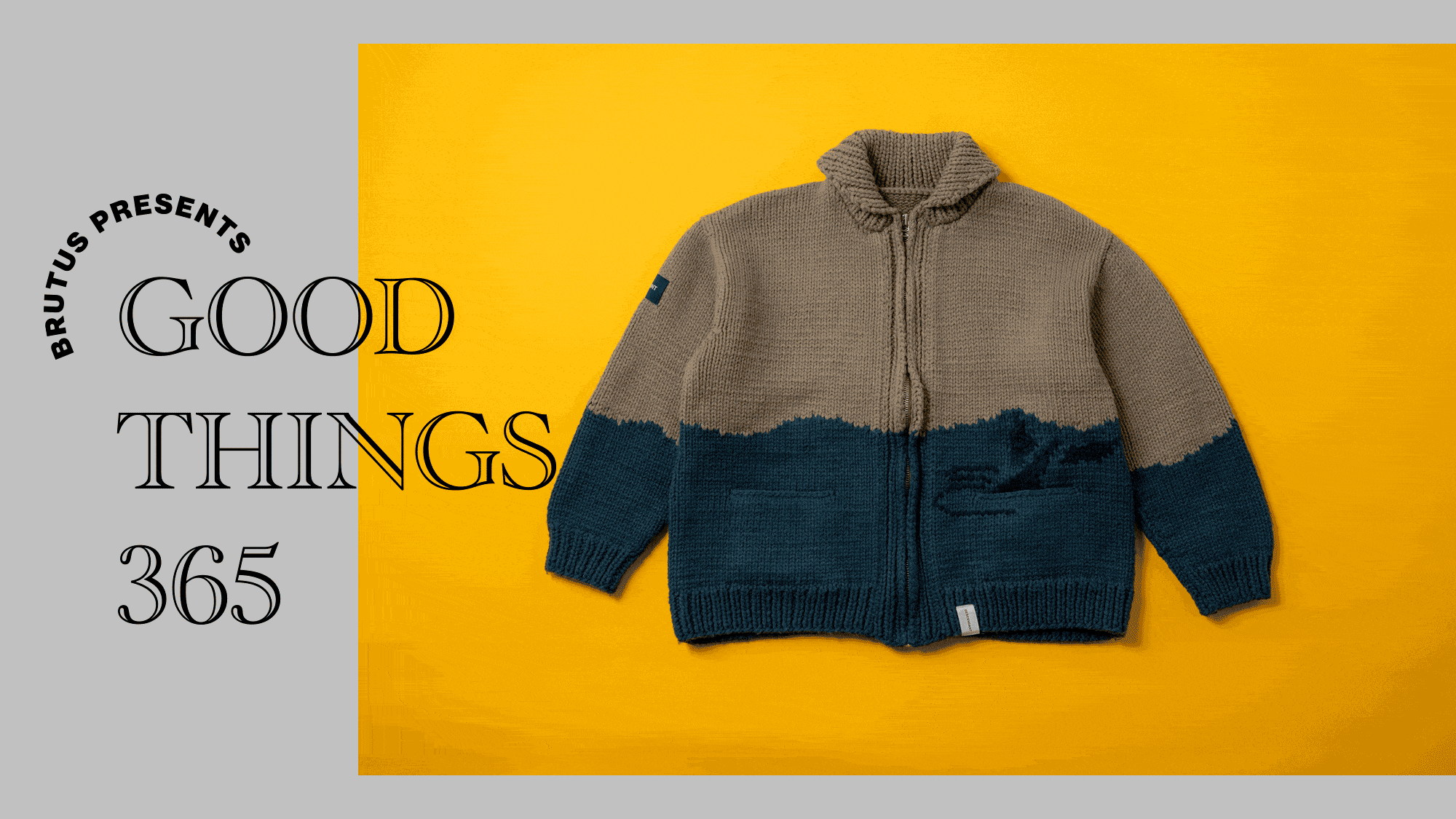 〈ディセンダント〉のセーター：GOOD THINGS 365