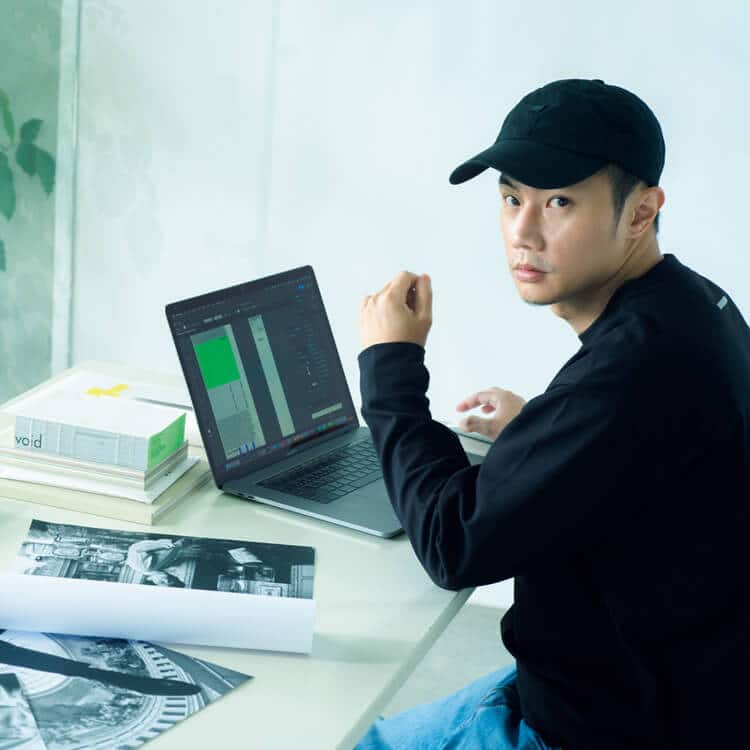 クリエイティブディレクターのアーロン・ニエ