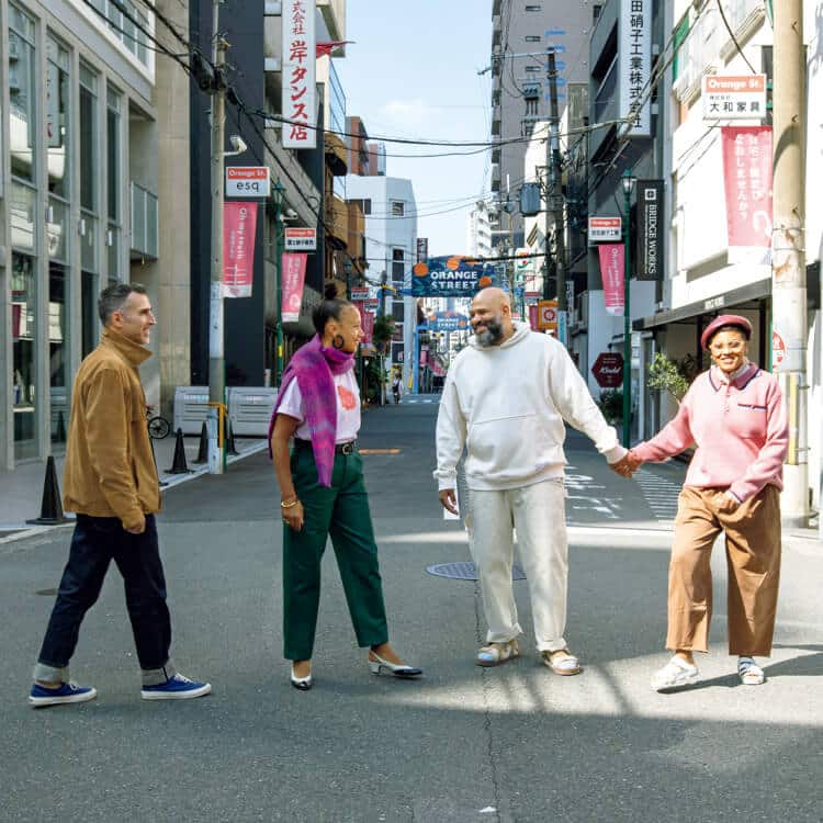 〈NOAH〉ファウンダーのブレンドン・バベンジン、〈UNION〉クリエイティブディレクターのクリス・ギブス
