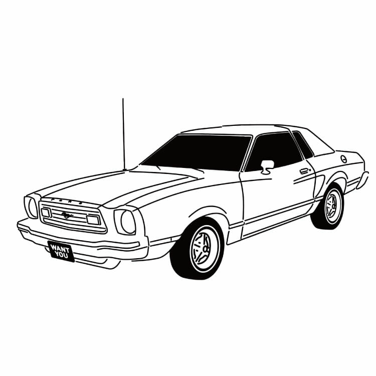 「名車探偵」映画・ドラマに出てくるクルマの話：フォード・マスタングⅡ