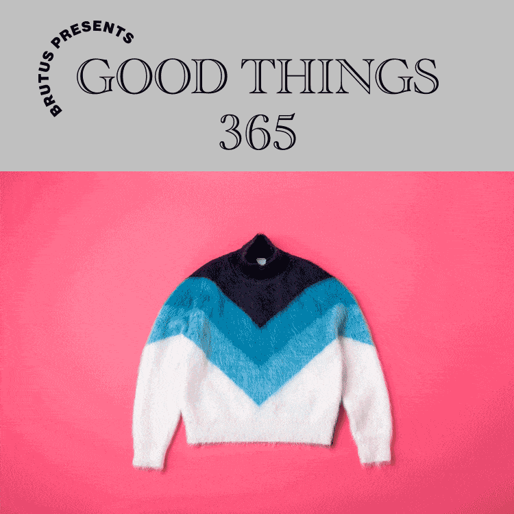 〈ボッテガ・ヴェネタ〉のモヘアニット：GOOD THINGS 365
