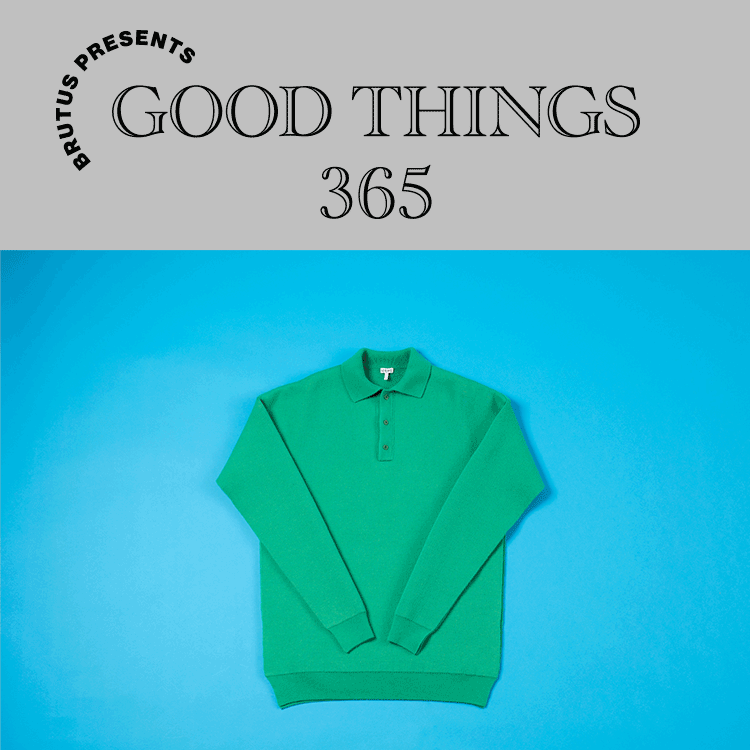 〈ロエベ〉のスライスニット：GOOD THINGS 365