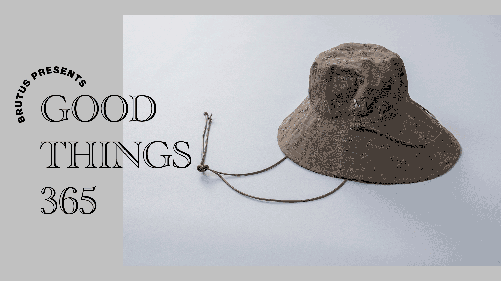 〈サガン ヴィエンナ〉のハット：GOOD THINGS 365