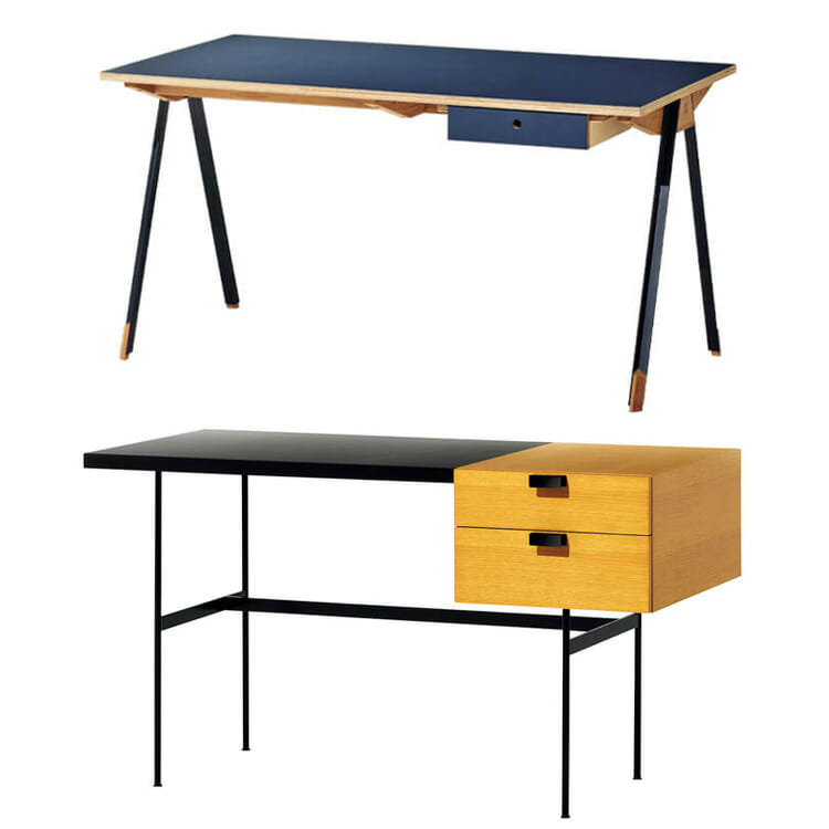「KOBO ST-DESK drawer」石巻工房、「F031 Desk」METROCS
