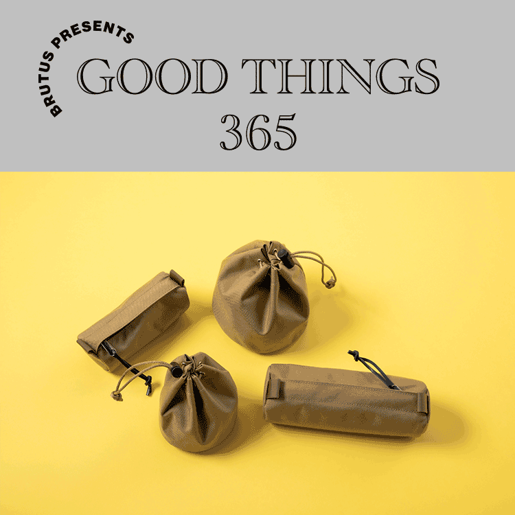 〈オーラリー × アエタ〉のポーチとペンケース：GOOD THINGS 365