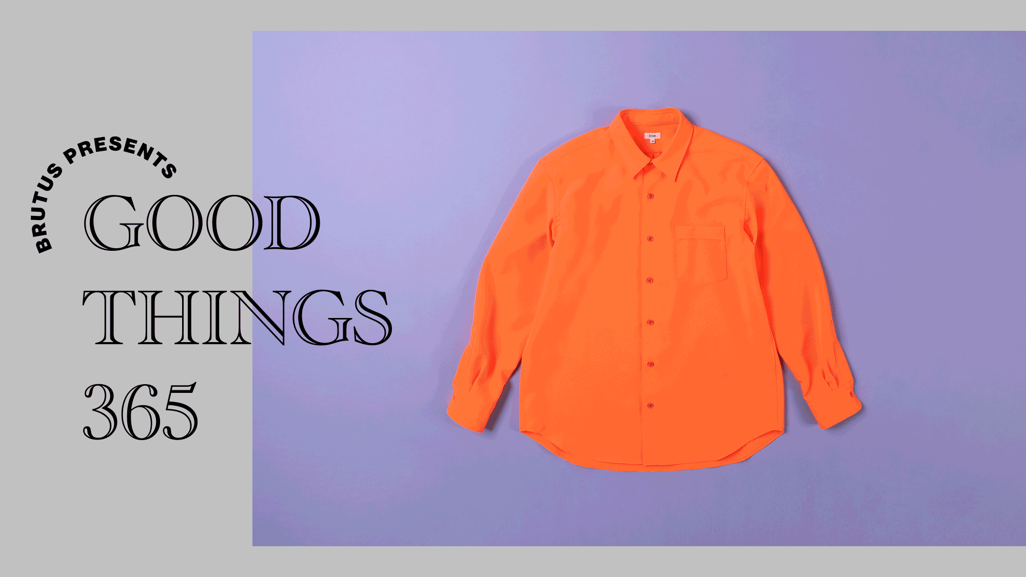 〈サイ〉のドレスシャツ：GOOD THINGS 365