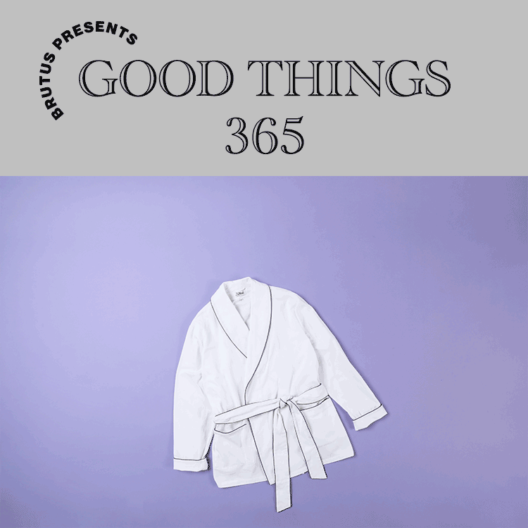 〈プルムールト〉のガウンジャケット：GOOD THINGS 365