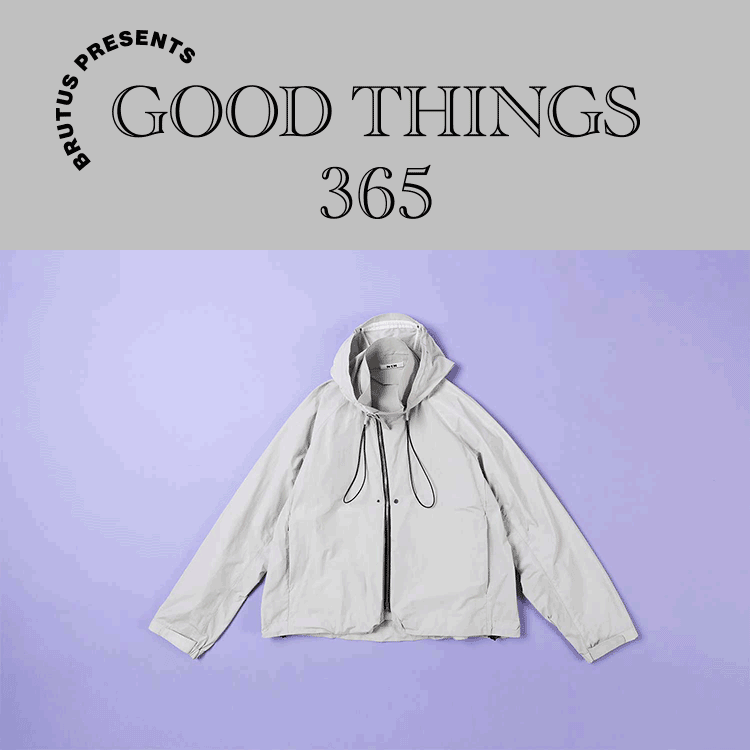 〈エヌティーエヌ〉のフルジップパーカ：GOOD THINGS 365