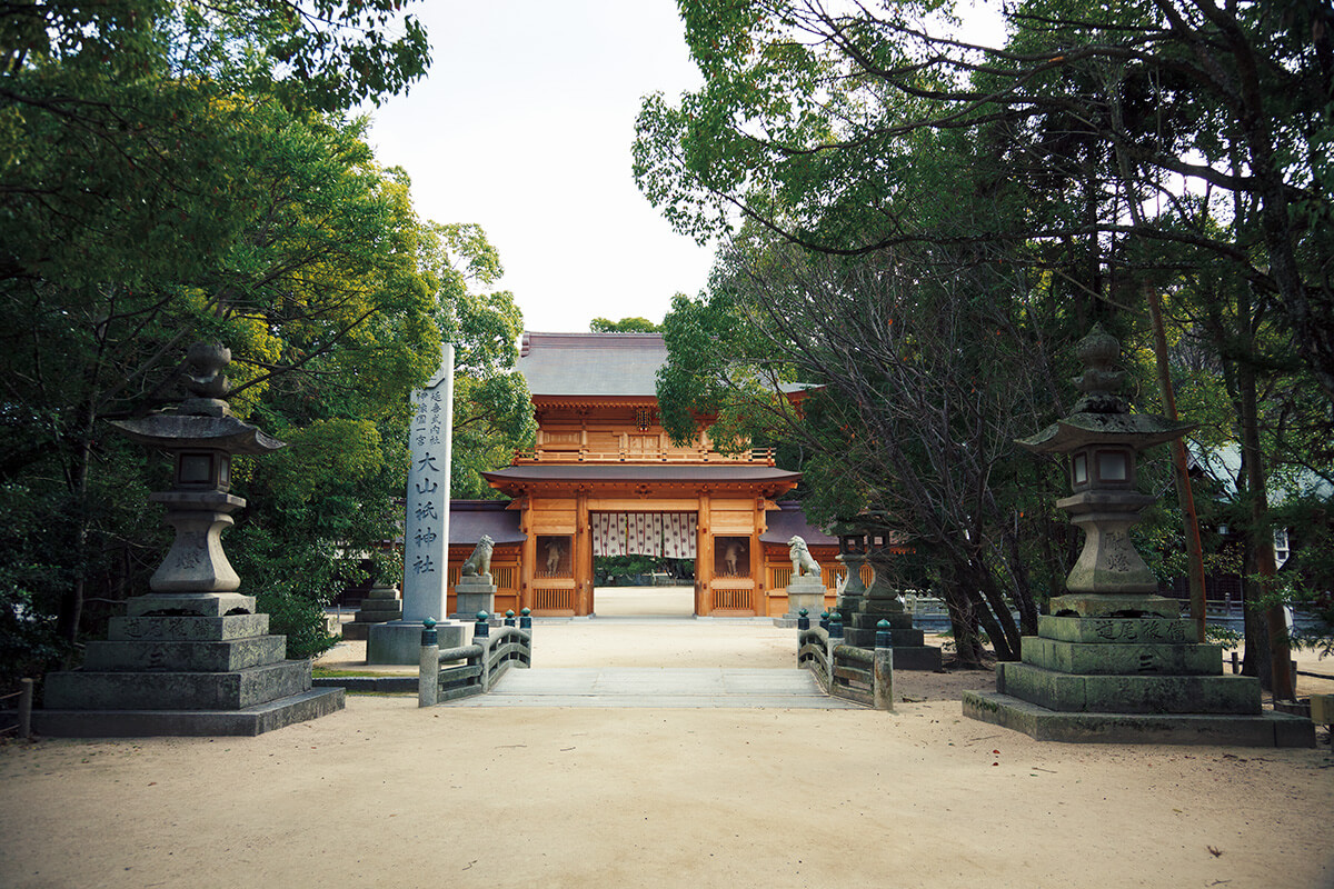 大山祇神社の外観