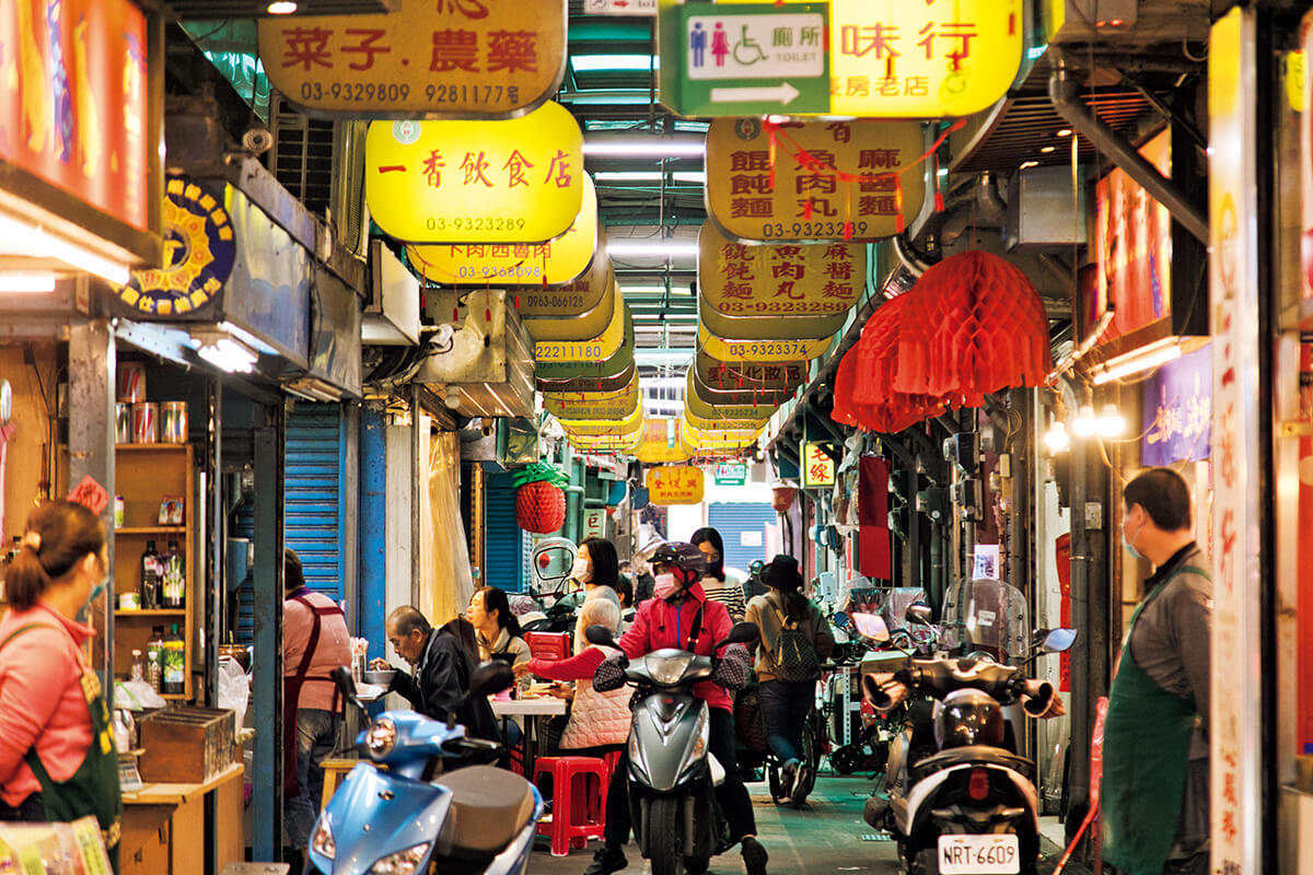 台湾の宜蘭北館市場